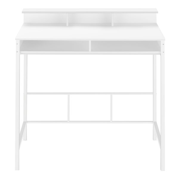 Monarch Specialties 47.25-in White Modern/Contemporary Standing Desk