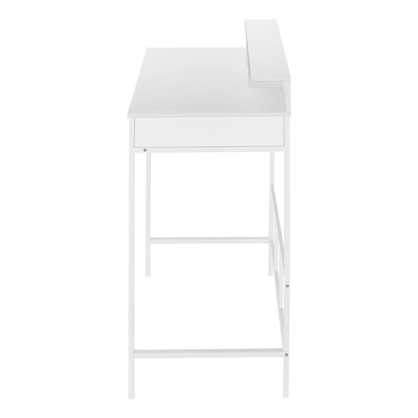 Monarch Specialties 47.25-in White Modern/Contemporary Standing Desk