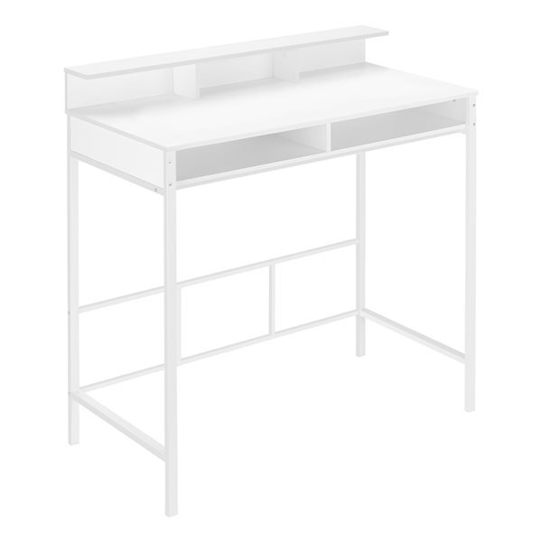 Monarch Specialties 47.25-in White Modern/Contemporary Standing Desk