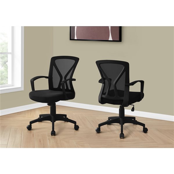 Monarch Specialties Contemporary Ergonomic Adjustable Height