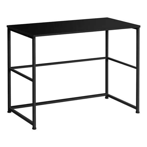 Monarch Specialties Black 40-in Modern/Contemporary Computer Desk