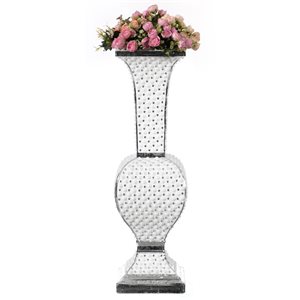 Uniquewise 40-in x 13-in Fibreglass Vase