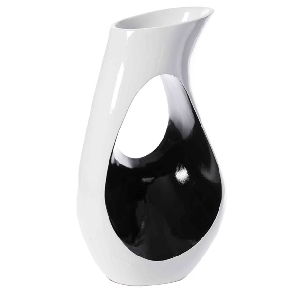 Uniquewise 24-in x 6.5-in Fibreglass Vase QI004002.S | RONA