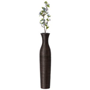Uniquewise 27.5-in x 5-in Polyresin Vase