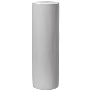 Uniquewise 40-in x 12-in Fibreglass Modern Pedestal