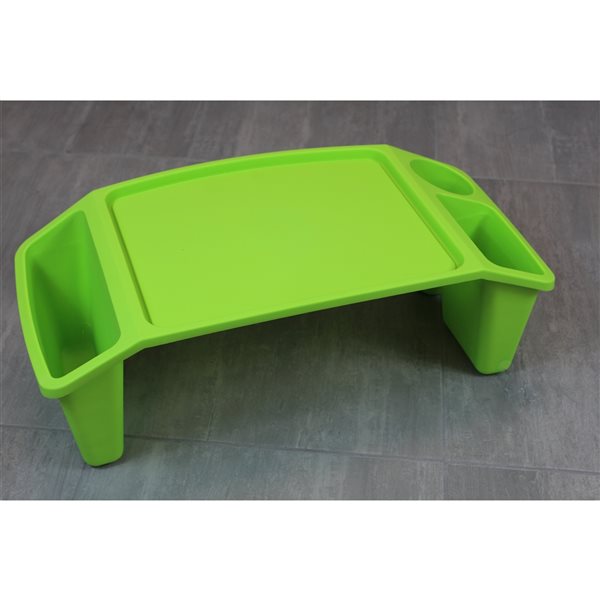 Basicwise Green Plastic Kid's Play Table - Set of 12