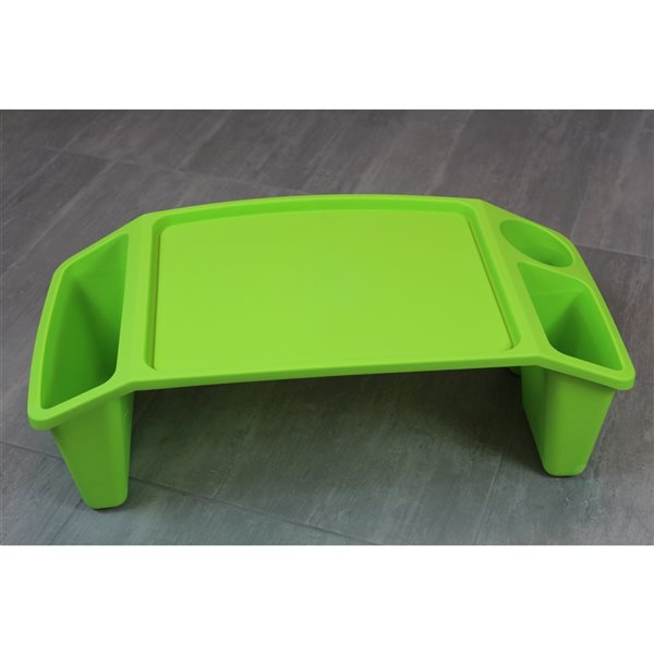 Basicwise Green Plastic Kid's Play Table - Set of 12