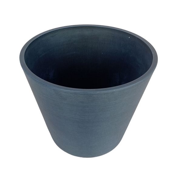 ProYard Decor 16-in x 20-in Blue Composite Planter