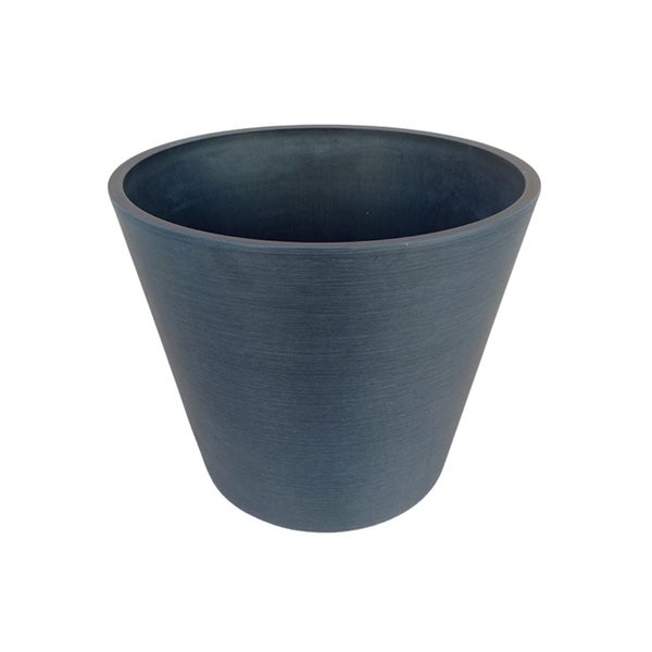 ProYard Decor 16-in x 20-in Blue Composite Planter