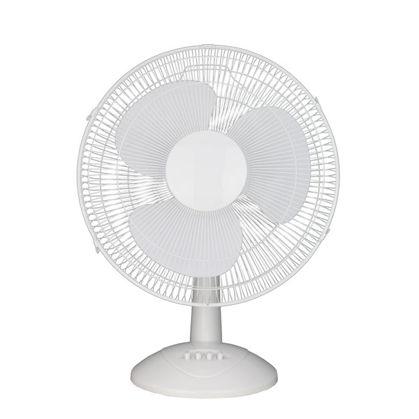 Ventilateur de bureau d'intérieur à 3 vitesses par Tooltech de 16 po