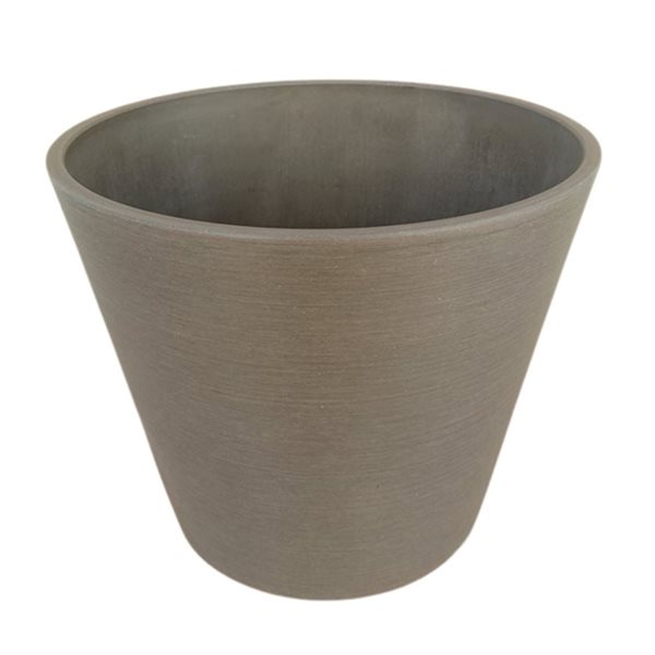 ProYard Decor 13-in x 16-in Sand Composite Planter