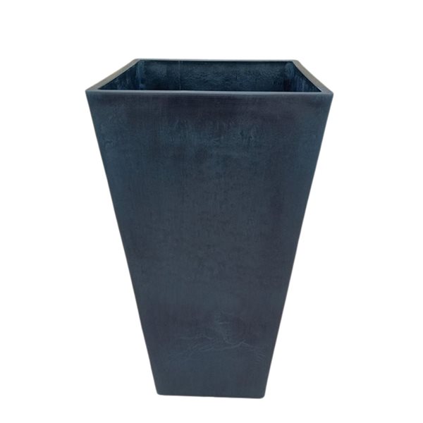 ProYard Decor 10-in x 19-in Square Sand Composite Planter