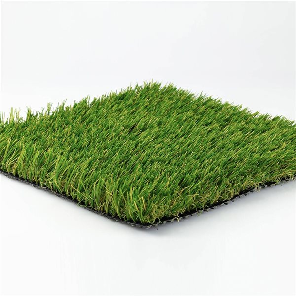 Green As Grass Natural Blend 25-ft x 15-ft Artificial Grass