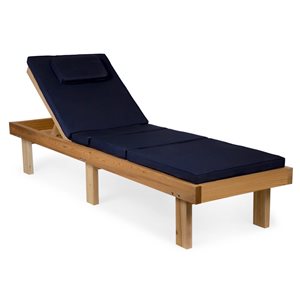 ALL THINGS CEDAR Coussin pour chaise longue inclinable, Rouge TC53-R