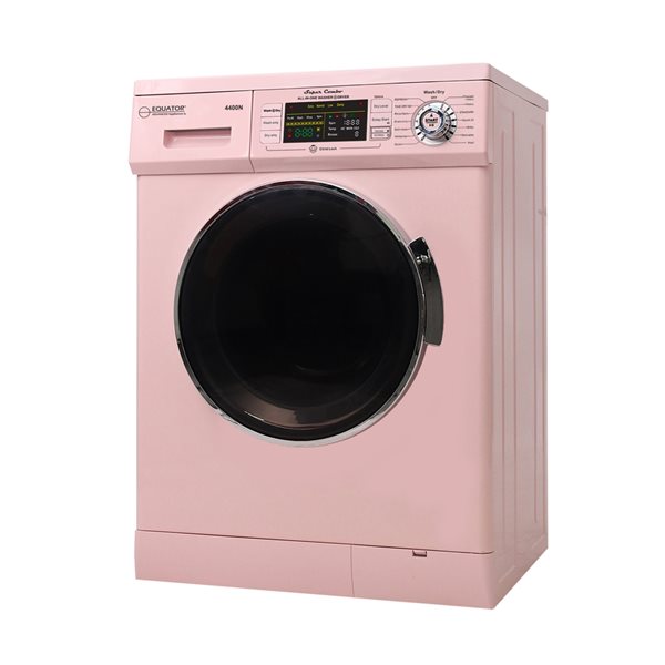 Equator N Series 1.6-cu ft Pink Vented Combination Washer and Dryer with Steam Cycle