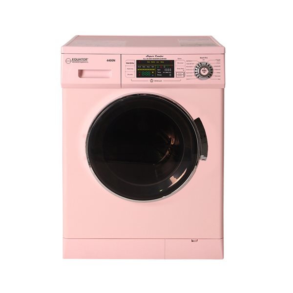 Equator N Series 1.6-cu ft Pink Vented Combination Washer and Dryer with Steam Cycle