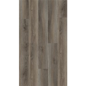 Sample Home Inspired Floors Salt Glaze Brown Vinyl Plank Flooring