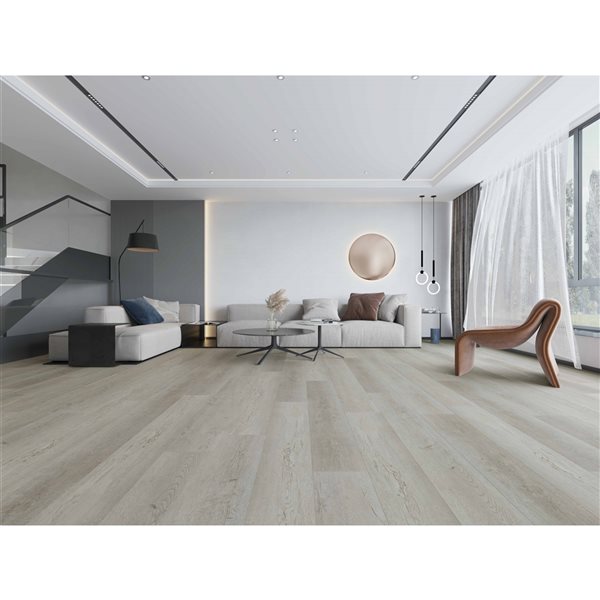 Sample Home Inspired Floors Aria Ivory Vinyl Plank Flooring