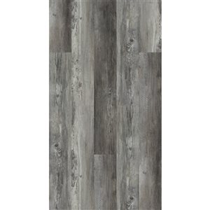 Sample Home Inspired Floors Underground Grey Vinyl Plank Flooring