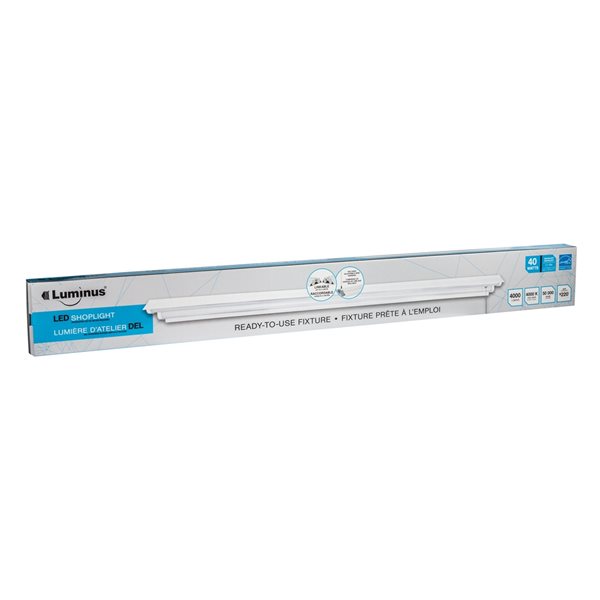 Luminus 80 W Ready-to-Use LED Low Bay Shop Light