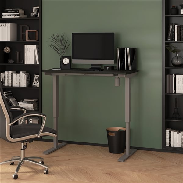 Bestar Upstand 48-in Standing Desk - Deep Grey