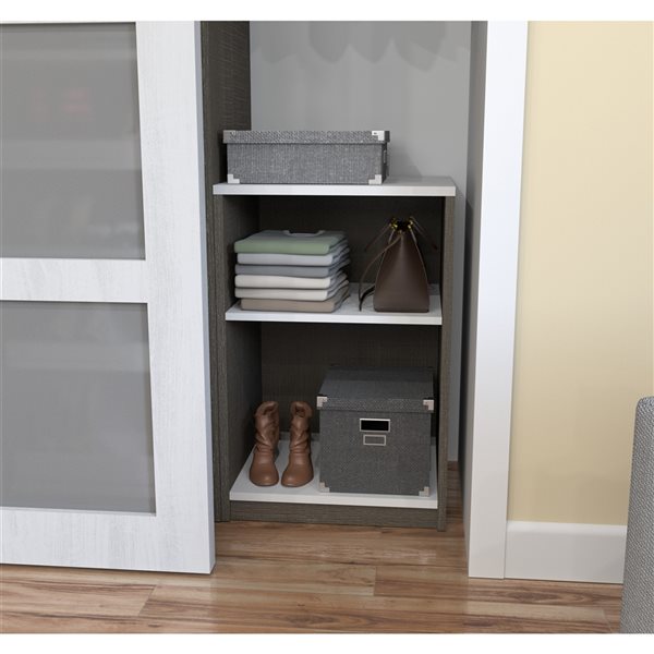 Low storage clearance shelves