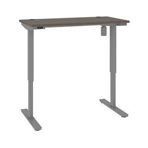 Bestar Upstand 48-in Standing Desk - Bark Grey