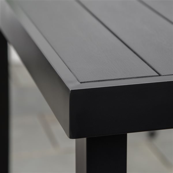 Outsunny  35.5-in W x 55-in L Rectangular Outdoor Dining Table