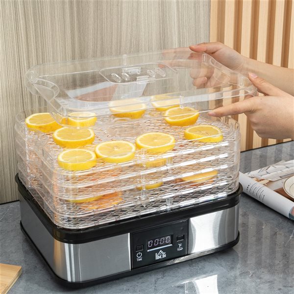 brentwood Brentwood 5 Tray Food Dehydrator in Black