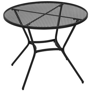 Outsunny 35.75-in W Round Outdoor Dining Table