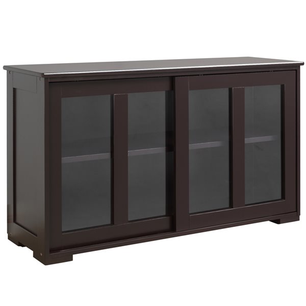 HomCom Coffee Composite Sideboard