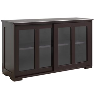 HomCom Coffee Composite Sideboard