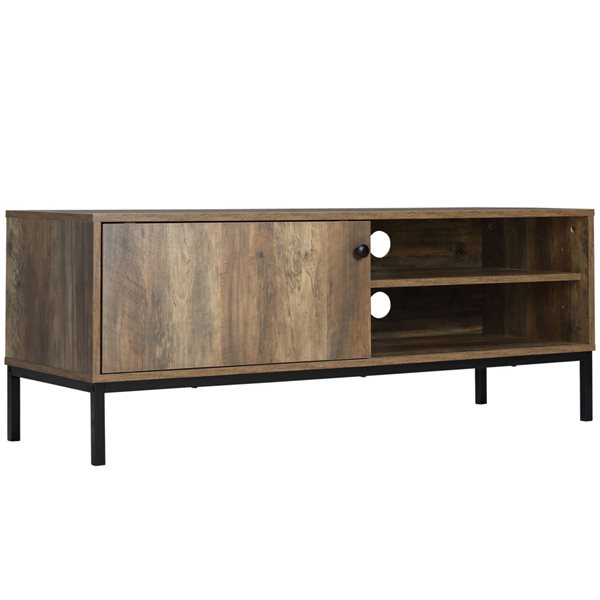 HomCom Brown TV Stand