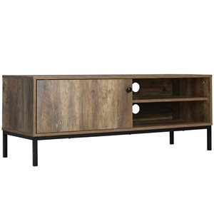 HomCom Brown TV Stand