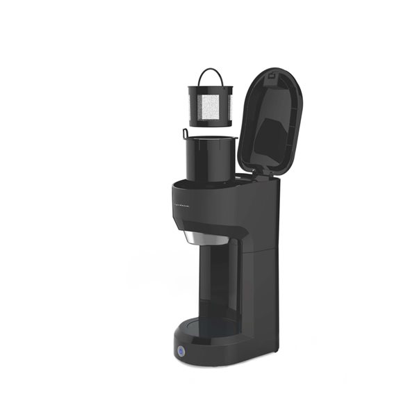 Frigidaire Black Single Cup Retro Coffee Maker