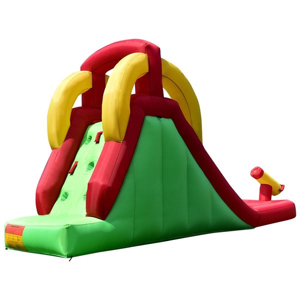 Costway 15.4-in Polyester Kids Inflatable Bounce Slide