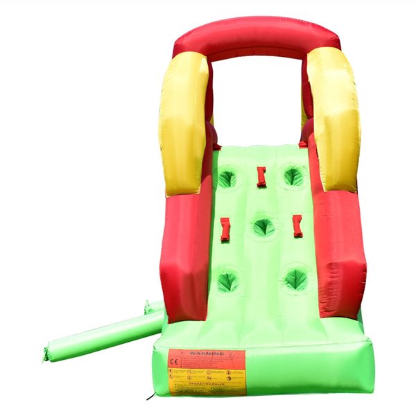 Costway 15.4-in Polyester Kids Inflatable Bounce Slide