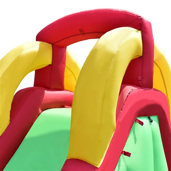 Costway 15.4-in Polyester Kids Inflatable Bounce Slide