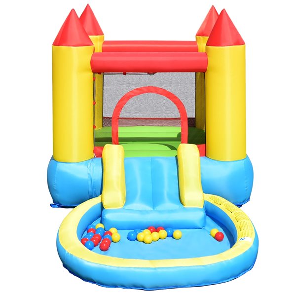 Costway 144-in Polyester Kids Inflatable Bounce House