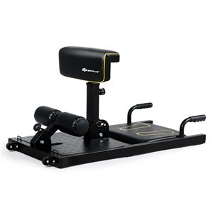 Costway Black 8-in-1 Adjustable Multifunctional Squat and Sit-Up Board