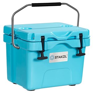 Costway Blue 16-QT Portable Insulated Chest Cooler