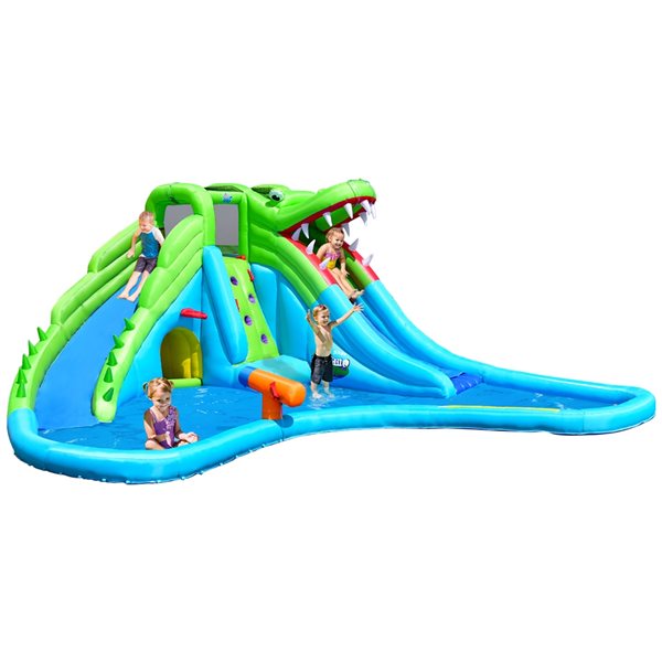 Image of Costway | 224.5-In Polyester Kids Inflatable Bounce House | Rona