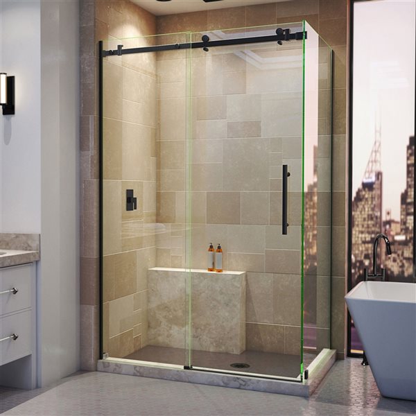DreamLine Enigma Air 34 3/4-in x 48 3/8-in x 76-in Shower