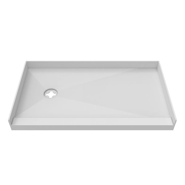 Dreamline Tileprime Fibreglass/Plastic Composite Shower Base 30-in x 60 ...