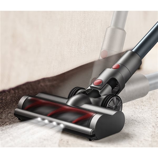 YTE 120 W Grey Lightweight Cordless Stick Vacuum (Convertible to