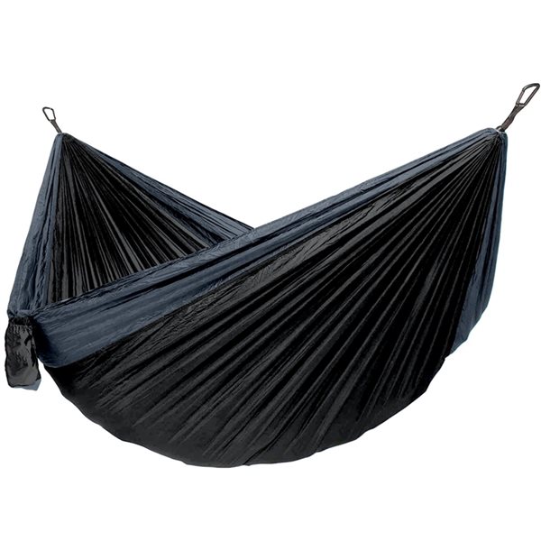 Hurley Uno 108-in x 54-in Grey/Blue Fabric Hammock