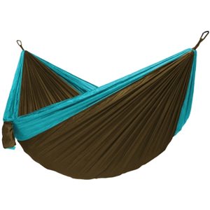 Hurley Uno 108-in x 54-in Dark Green/Blue Fabric Hammock