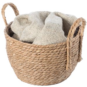 Vintiquewise Small Woven Storage Basket