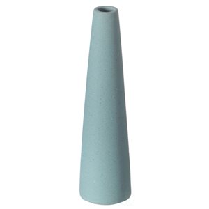 Uniquewise Blue 8-in x 2.5-in Ceramic Vase