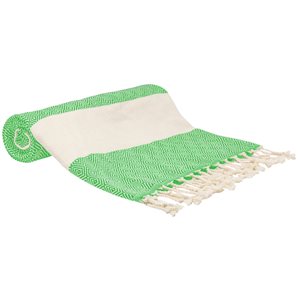 Deerlux 40-in x 70-in Lime Green Cotton Bath Towel - 1-Piece